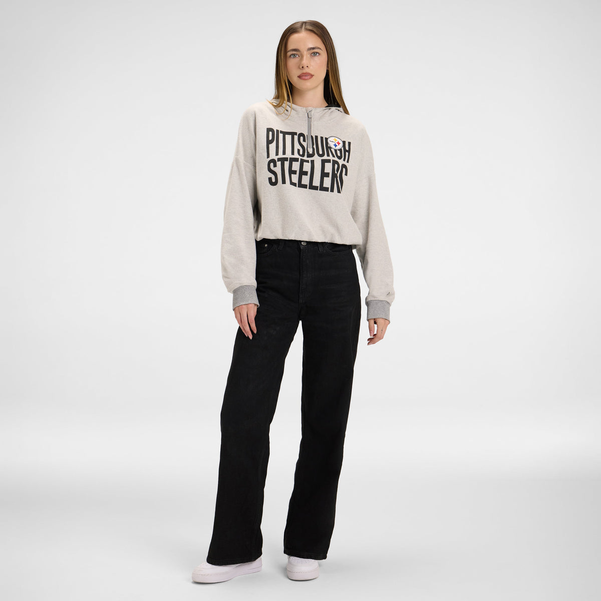 Chicago Bulls Sport Night Heather Gray Women's Hoodie