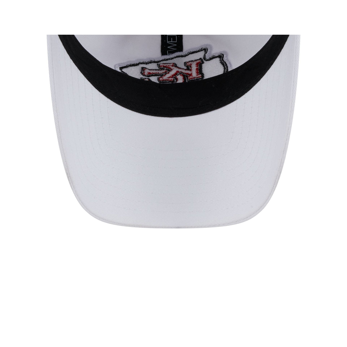 Kansas City Chiefs White 9TWENTY Adjustable Hat