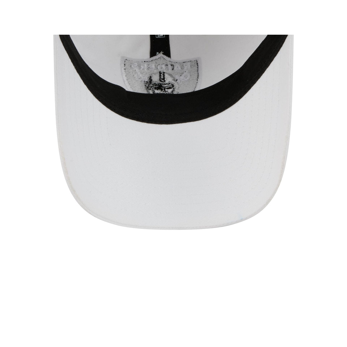 Las Vegas Raiders White 9TWENTY Adjustable Hat