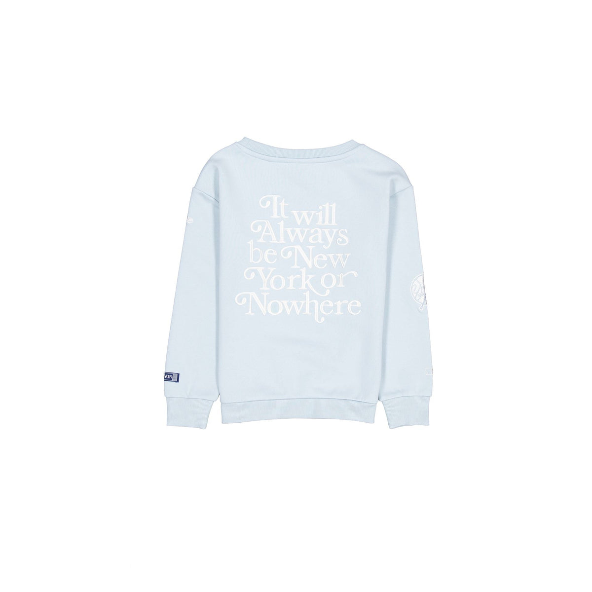 New York or Nowhere x New York Yankees Blue Youth Crewneck
