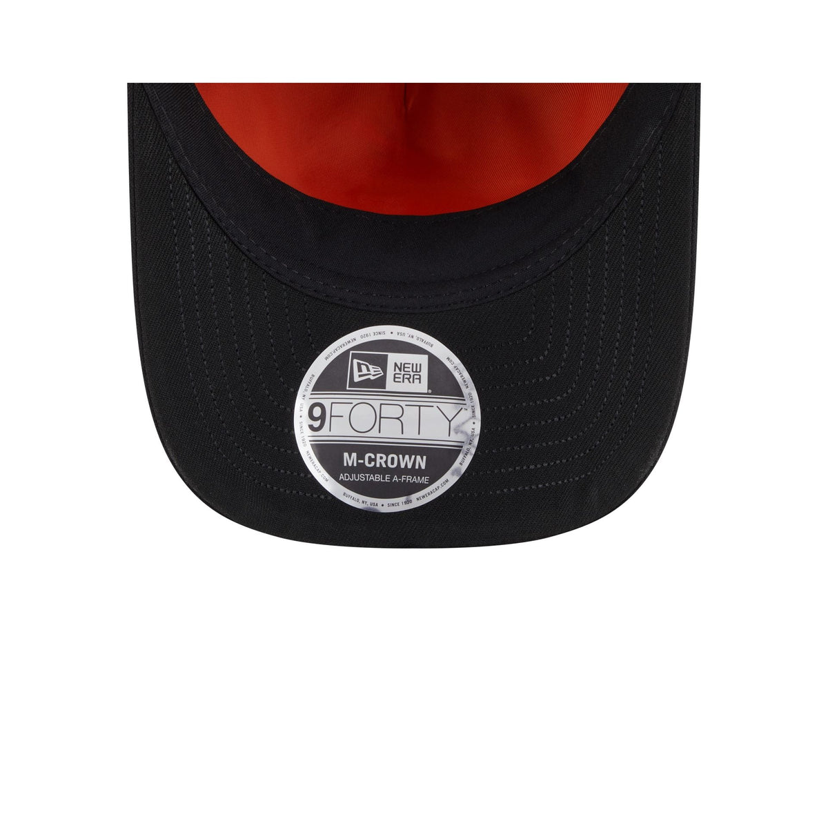 Alpha Industries x Chicago Bears Black 9FORTY M-Crown A-Frame Snapback Hat