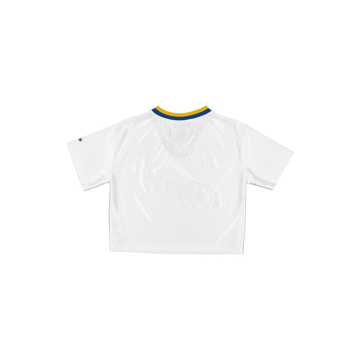 Golden State Warriors Sport Classics Women's Cropped White T-Shirt