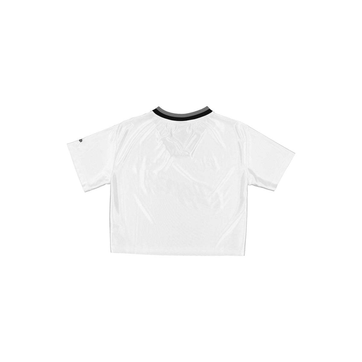 Brooklyn Nets Sport Classics Women's Cropped White T-Shirt