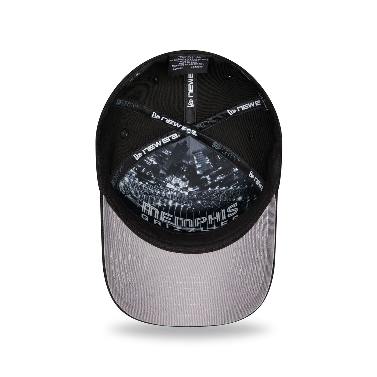 Miami Heat 2026 Draft Black 59FORTY A-Frame Fitted Hat