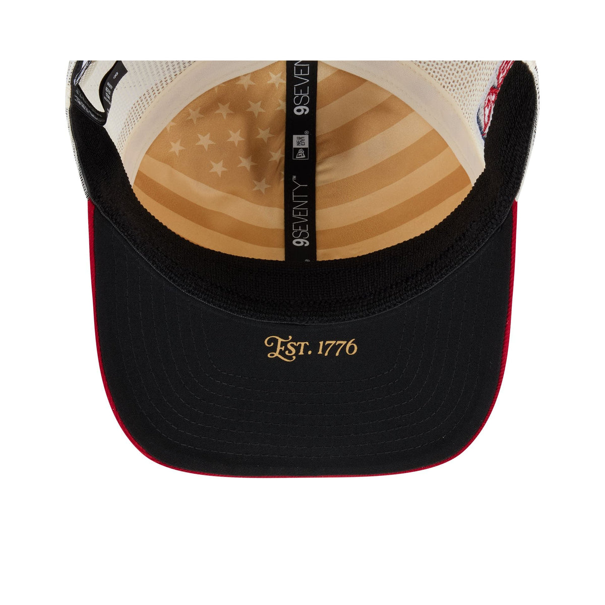 San Francisco Giants Independence Day 2026 9SEVENTY Trucker Hat
