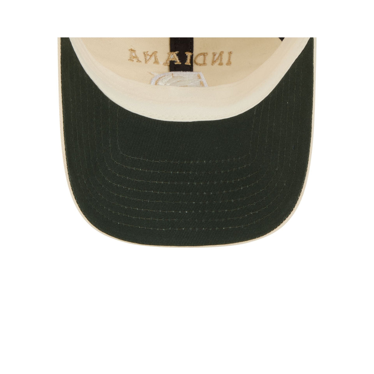 Indiana Pacers Team Logo Cream Casual Classic Adjustable Hat