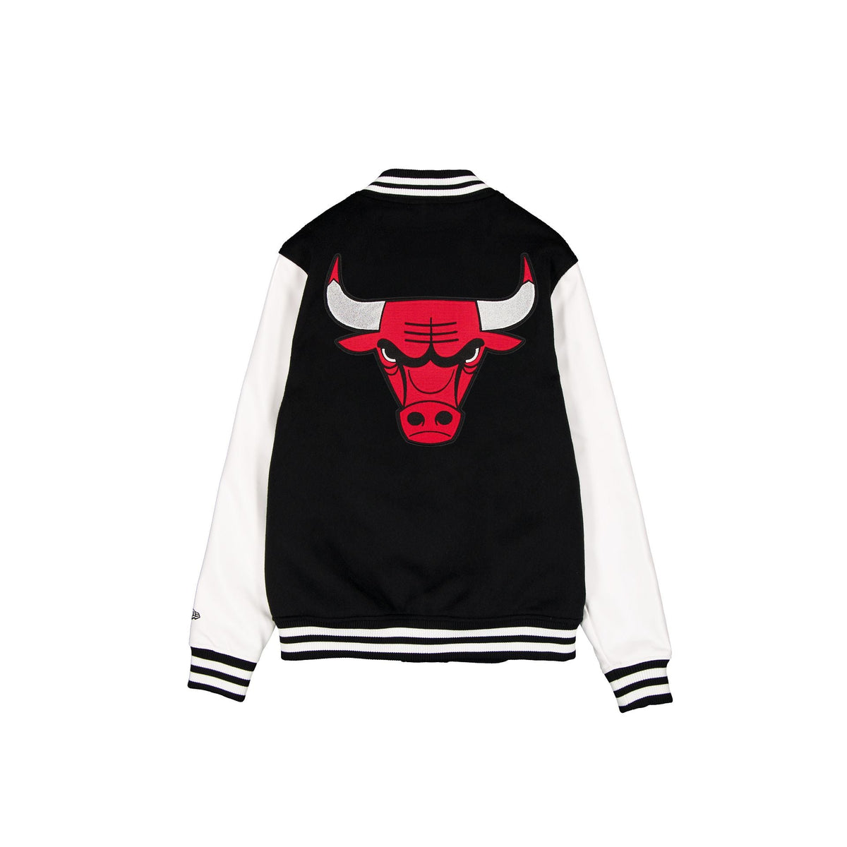 Chicago Bulls Black & White Varsity Jacket