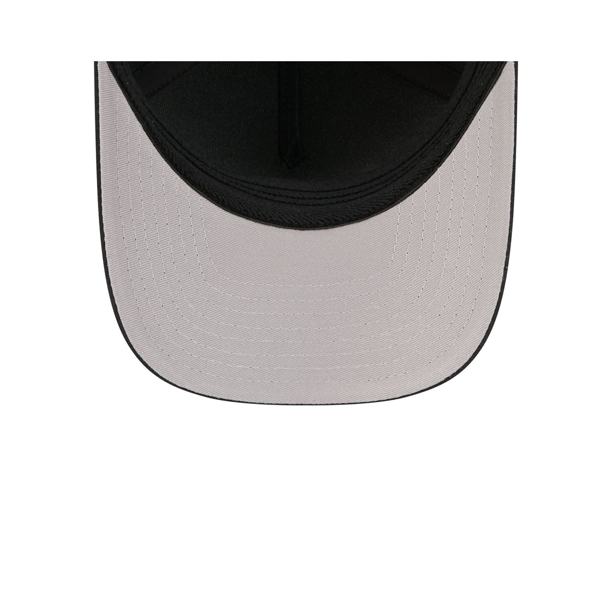 San Francisco 49ers Poly Black & White 39THIRTY M-Crown A-Frame Stretch Fit Hat