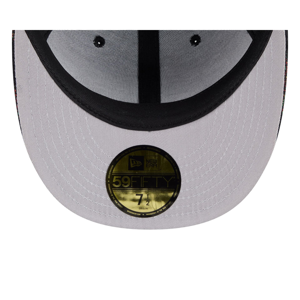 Detroit Pistons Three Looms Jacquard Chenille 59FIFTY Fitted Hat