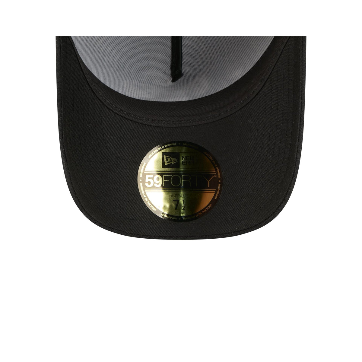 Texas Rangers Waxed Canvas Black 59FORTY A-Frame Fitted Hat