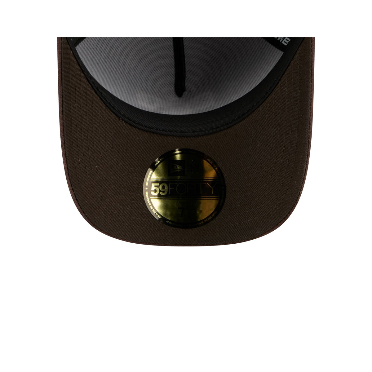 Texas Rangers Waxed Canvas Brown 59FORTY A-Frame Fitted Hat