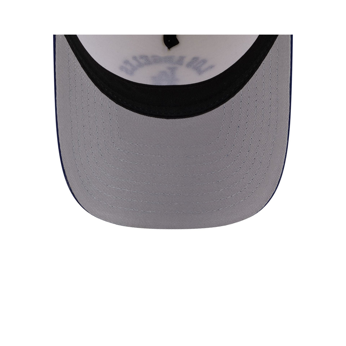 Los Angeles Dodgers Arched Graphic Chrome White 9FORTY M-Crown A-Frame Snapback Hat