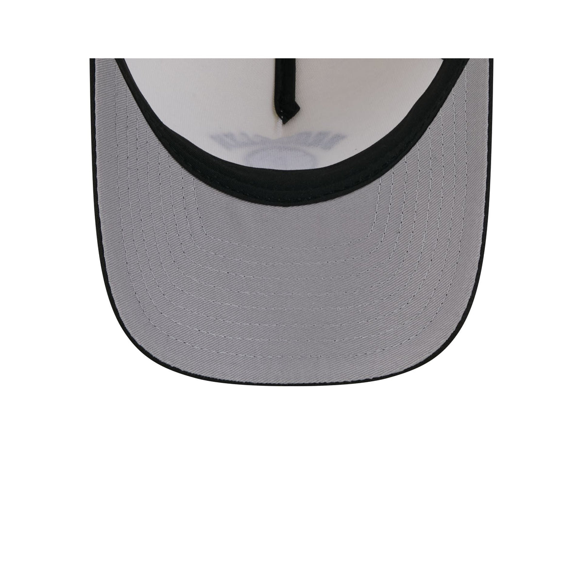 Brooklyn Nets Arched Graphic Chrome White 9FORTY M-Crown A-Frame Snapback Hat