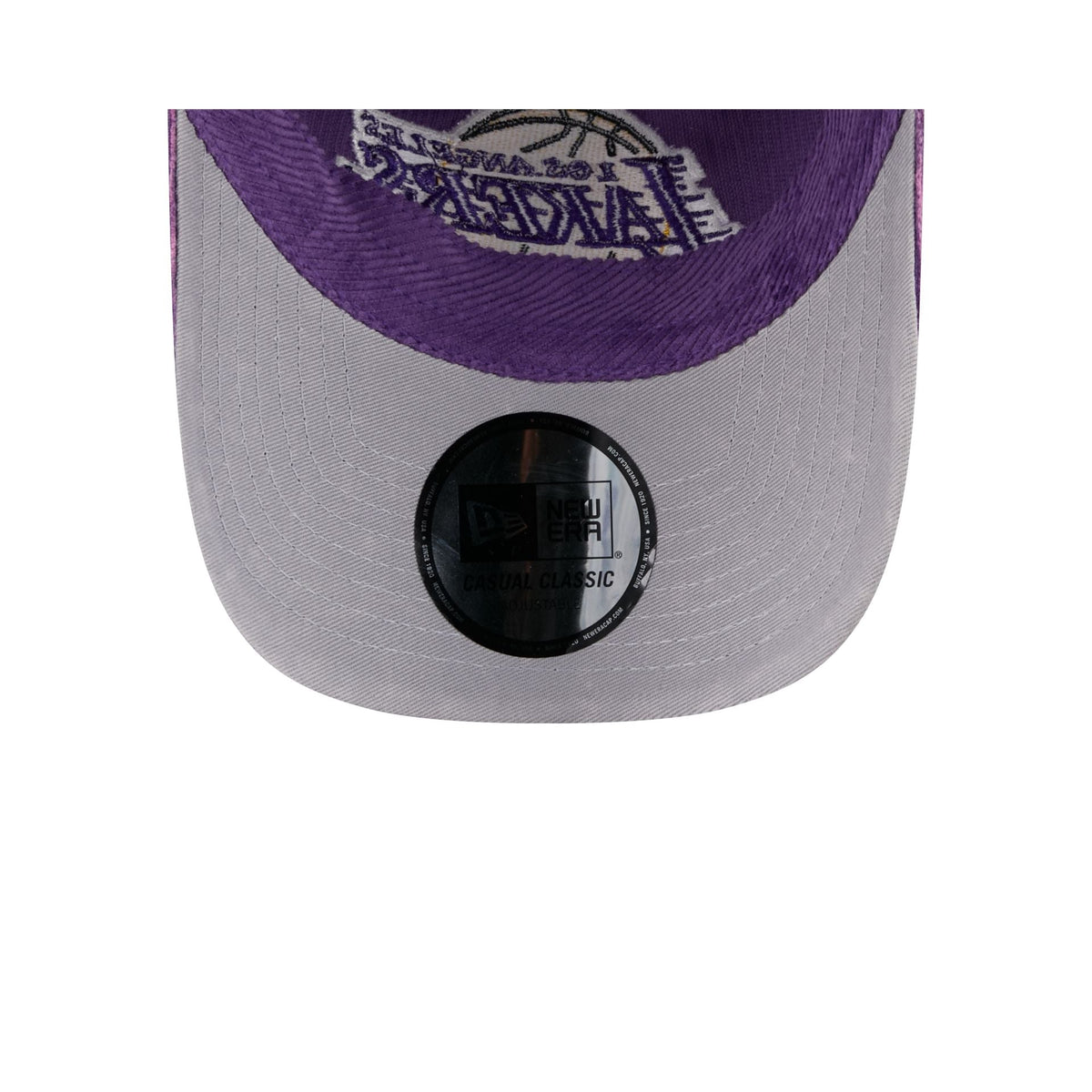 Los Angeles Lakers Washed Corduroy Casual Classic Adjustable Hat