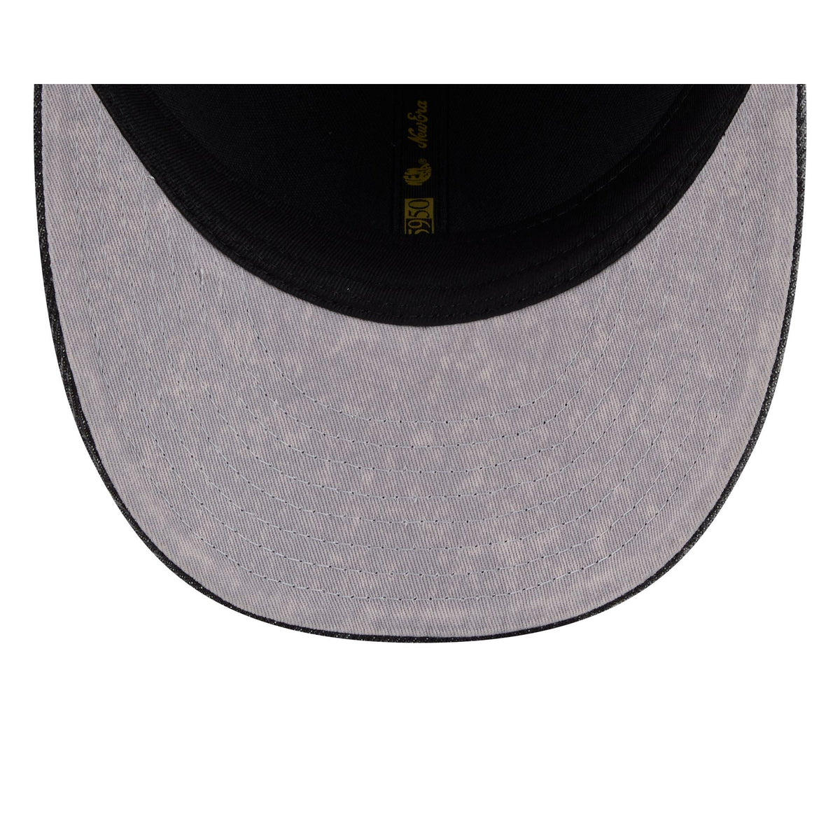 Chicago Bulls Black Denim Low Profile 59FIFTY Fitted Hat
