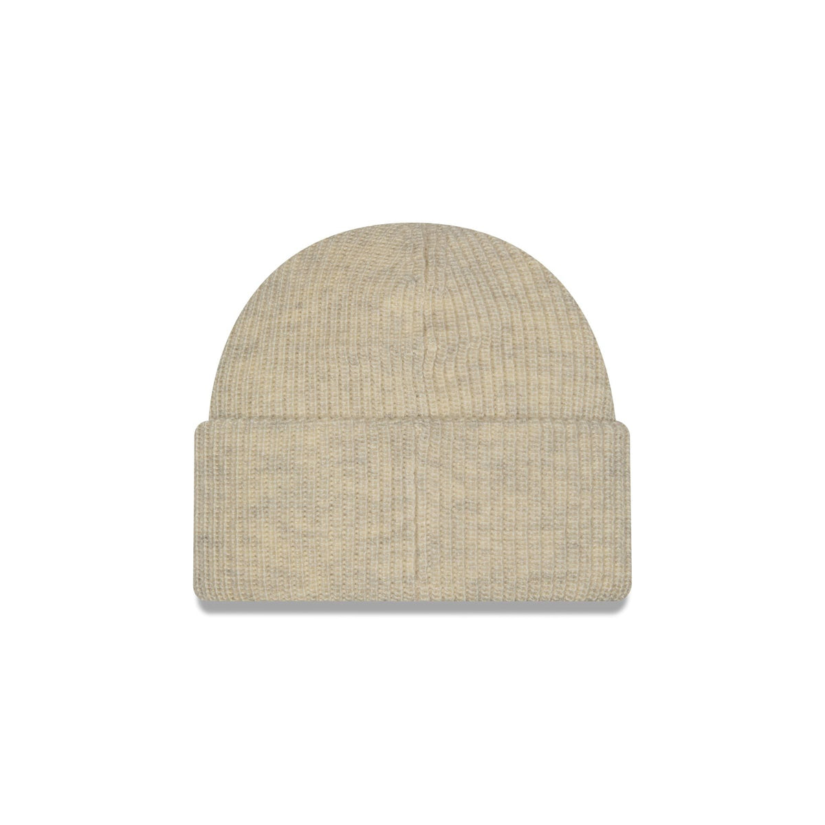 Atlanta Braves Woolen Heather Gray Short Cuff Knit Beanie Hat