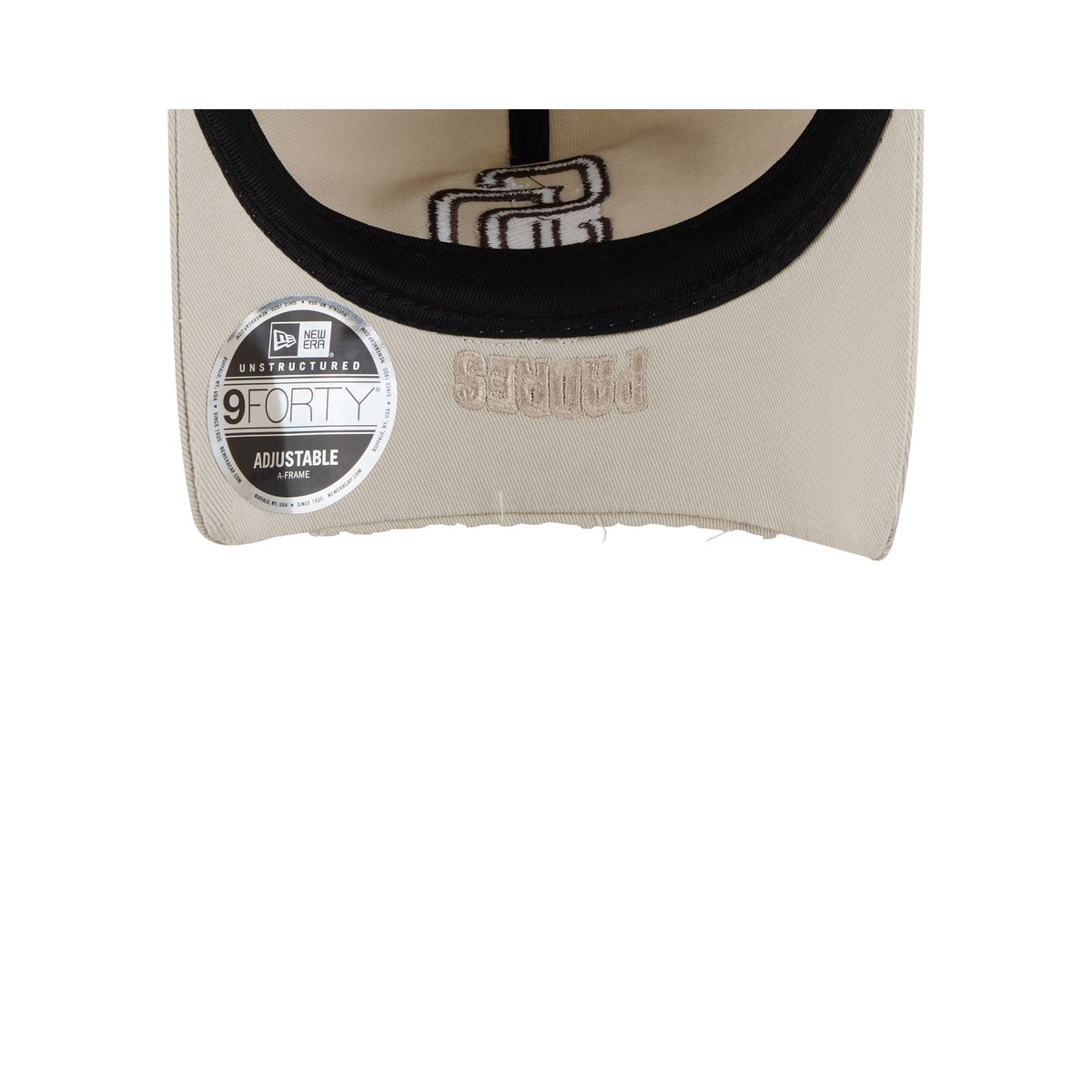 San Diego Padres Stone 9FORTY A-Frame Unstructured Cut-Off Visor Snapback Hat