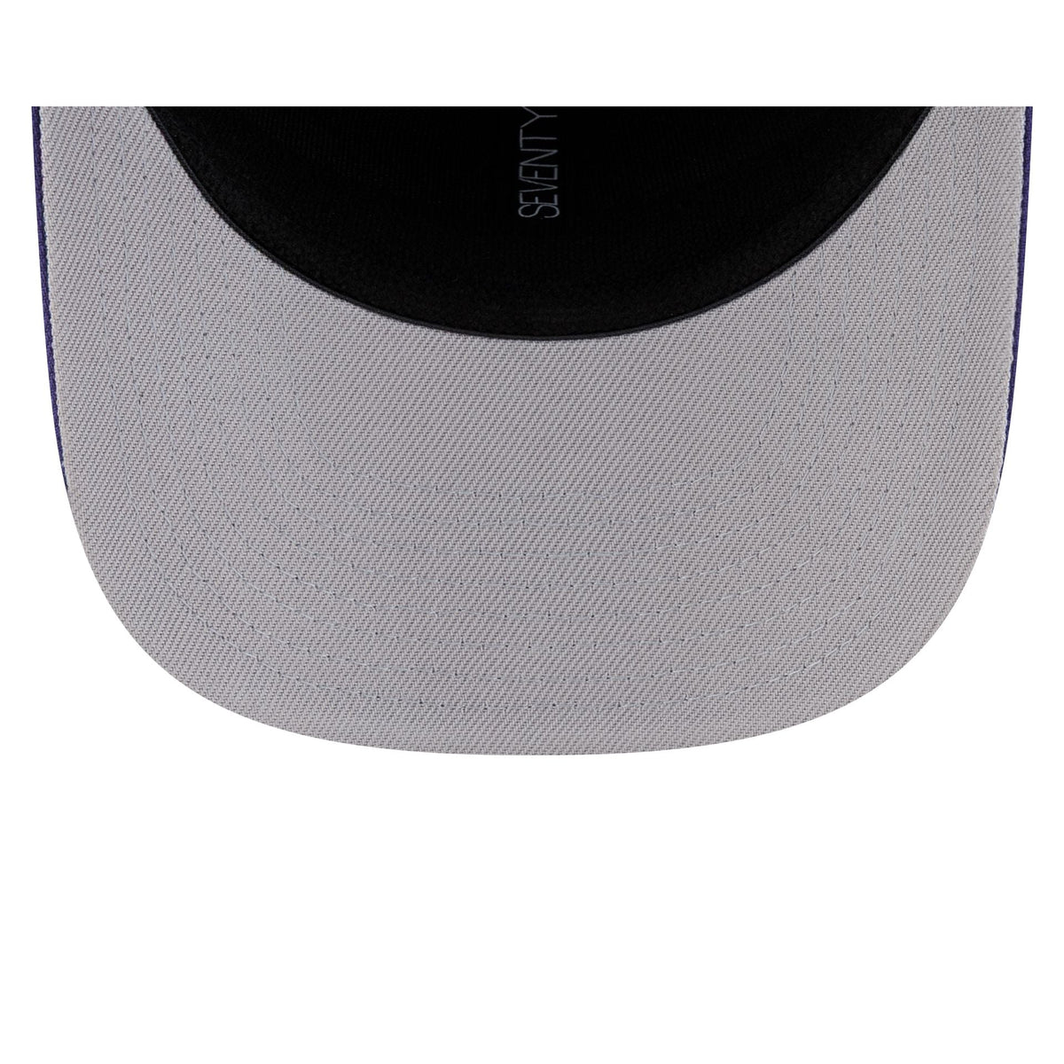 Utah Jazz Hardwood Classics 90s Script 9SEVENTY Stretch-Snap Hat