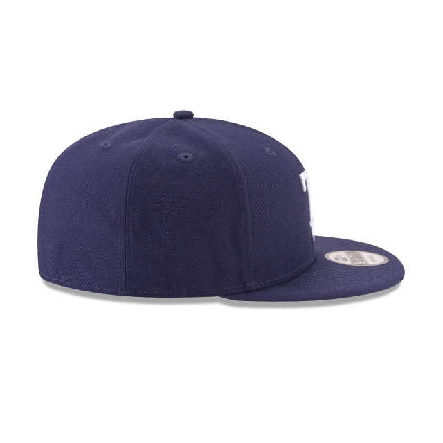 Tampa Bay Rays Team Color Basic 9FIFTY Snapback Hat