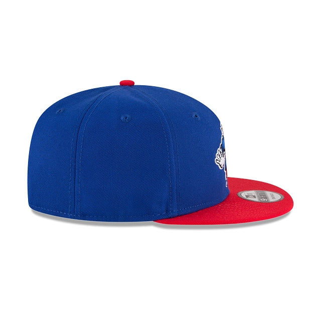 Philadelphia 76ers Two Tone 9FIFTY Snapback Hat