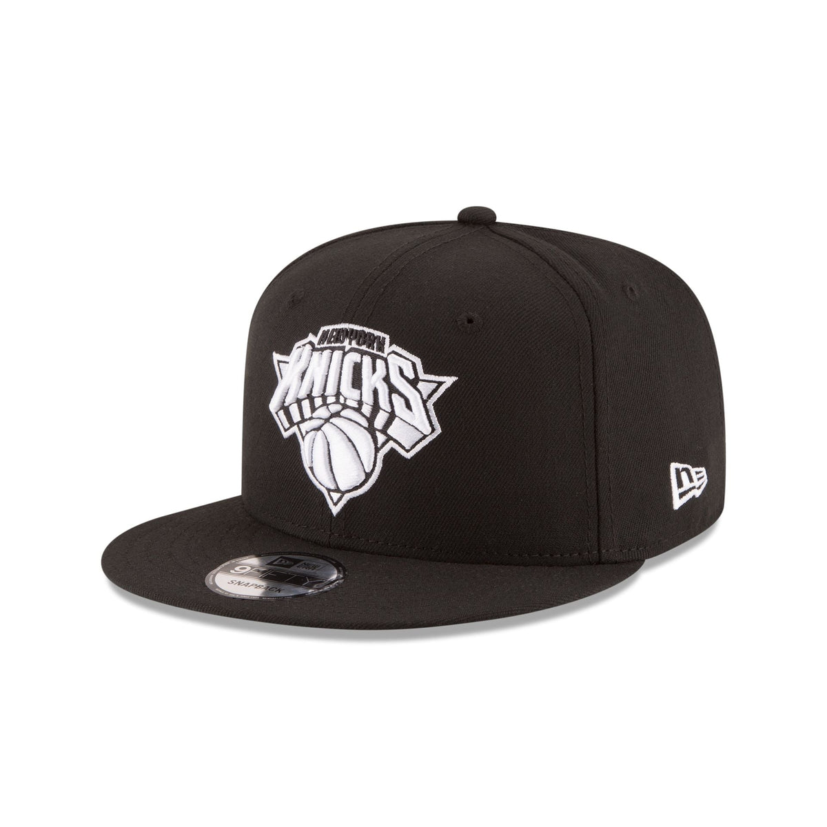 New York Knicks 2026 Champions Sidepatch Black & White 9FIFTY Snapback Hat