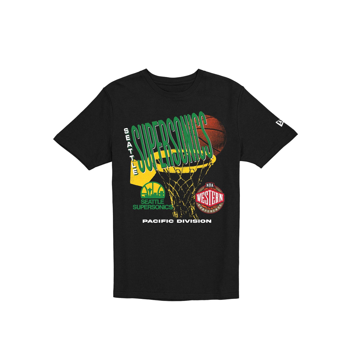 Seattle Supersonics Hardwood Classics 90s T-Shirt