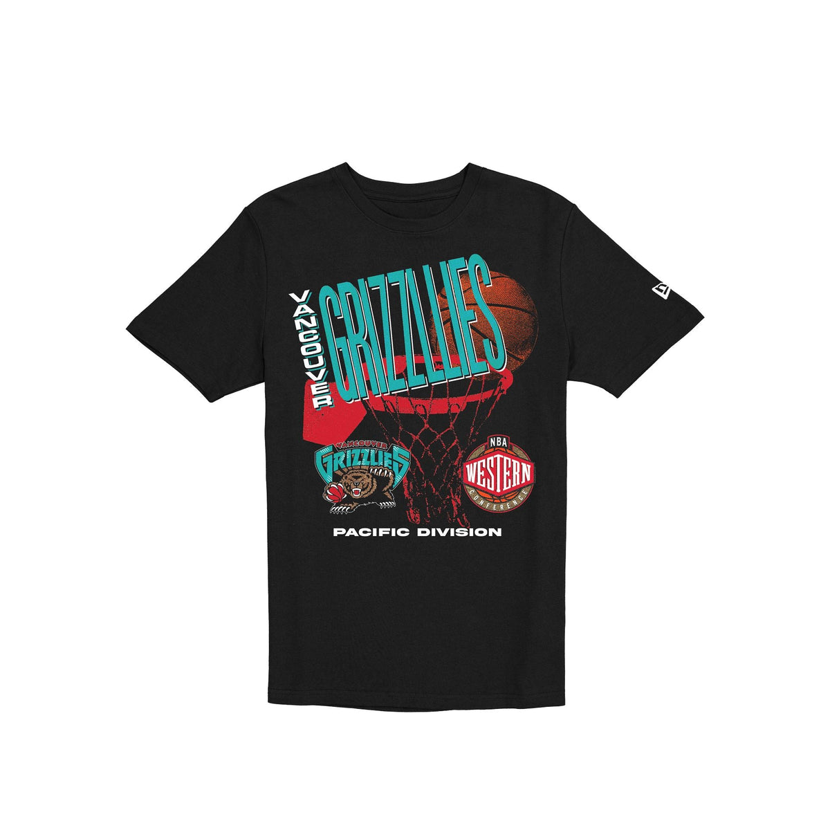 Memphis Grizzlies Hardwood Classics 90s T-Shirt