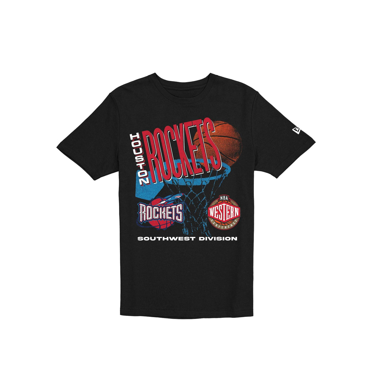 Houston Rockets Hardwood Classics 90s T-Shirt