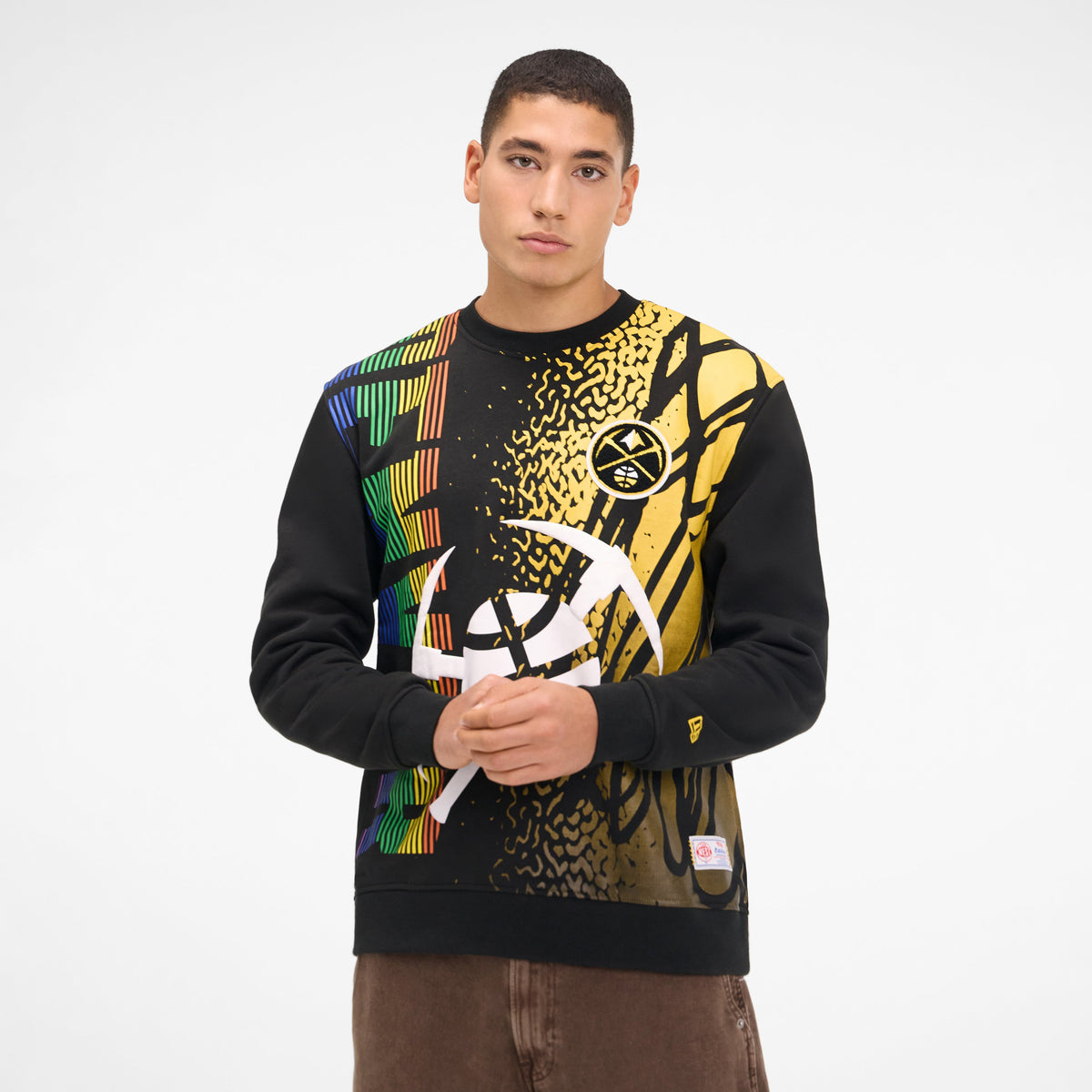 Houston Rockets 2025 City Edition Black Crewneck