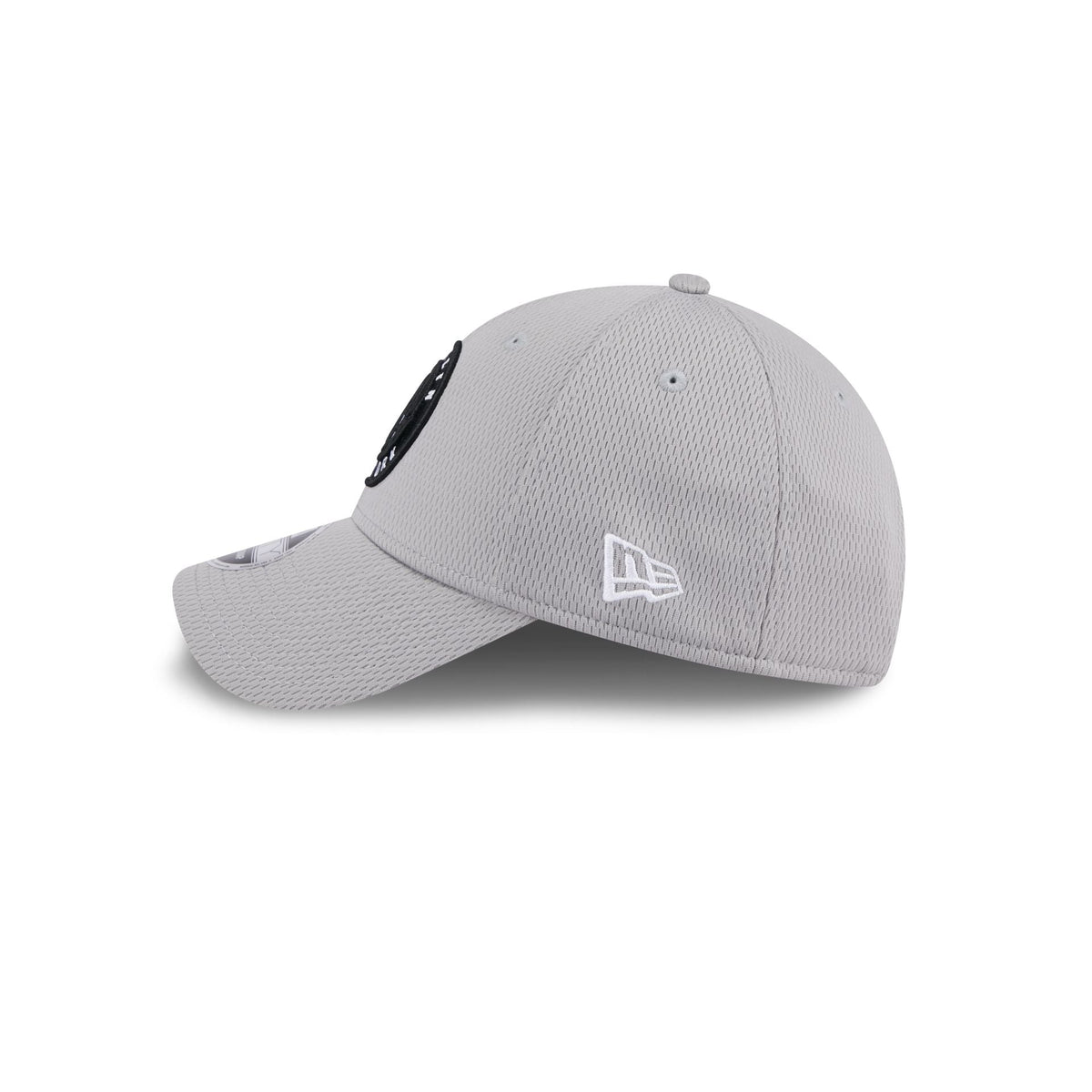 Brooklyn Nets Gray 9FORTY Stretch-Snap Hat