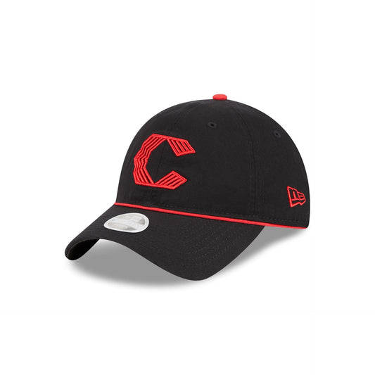 Cincinnati Reds 2026 City Connect Women's Black 9TWENTY Adjustable Hat
