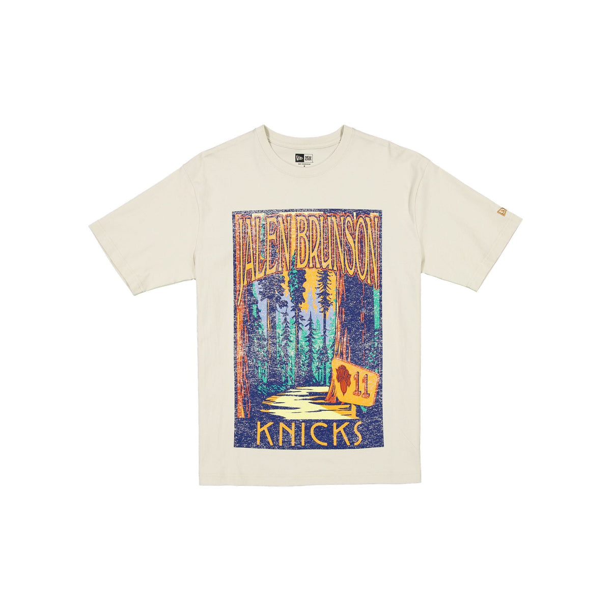 New York Knicks 2025 All-Star Game Victory Grove Jalen Brunson T-Shirt