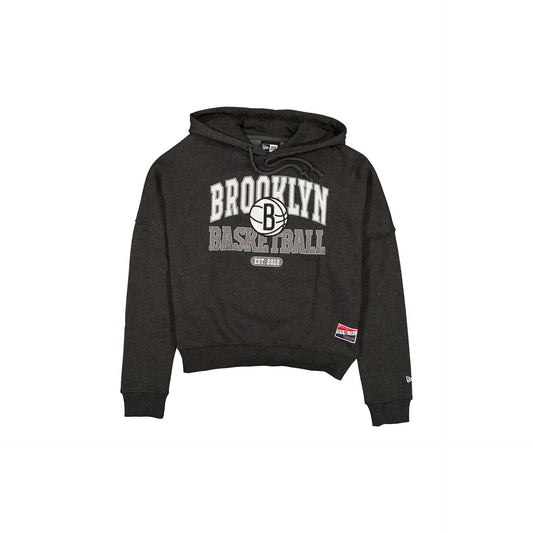 Brooklyn Nets Throwback Women's Glitter Hoodie