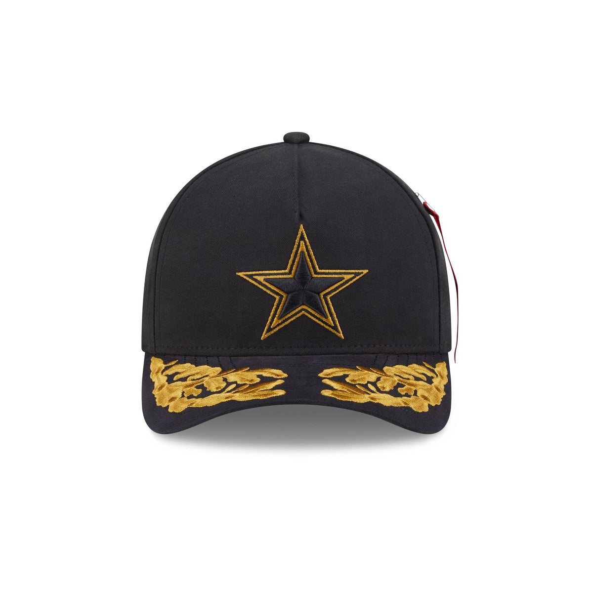 Alpha Industries x Dallas Cowboys Black 9FORTY M-Crown A-Frame Snapback Hat