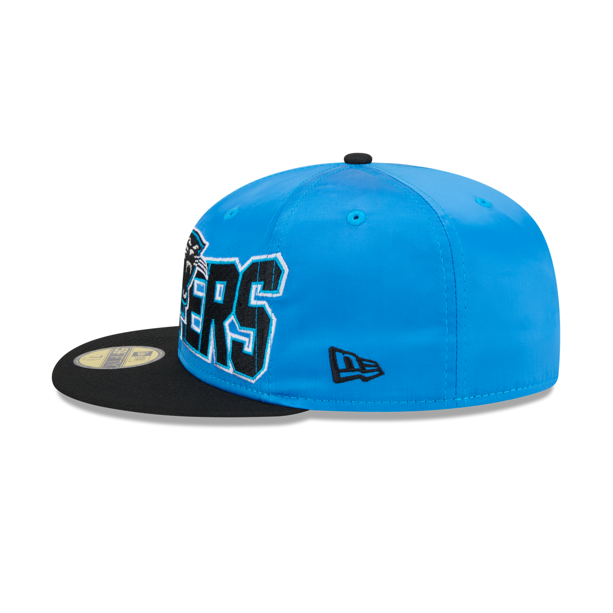 Carolina Panthers Bold Satin 59FIFTY Fitted Hat