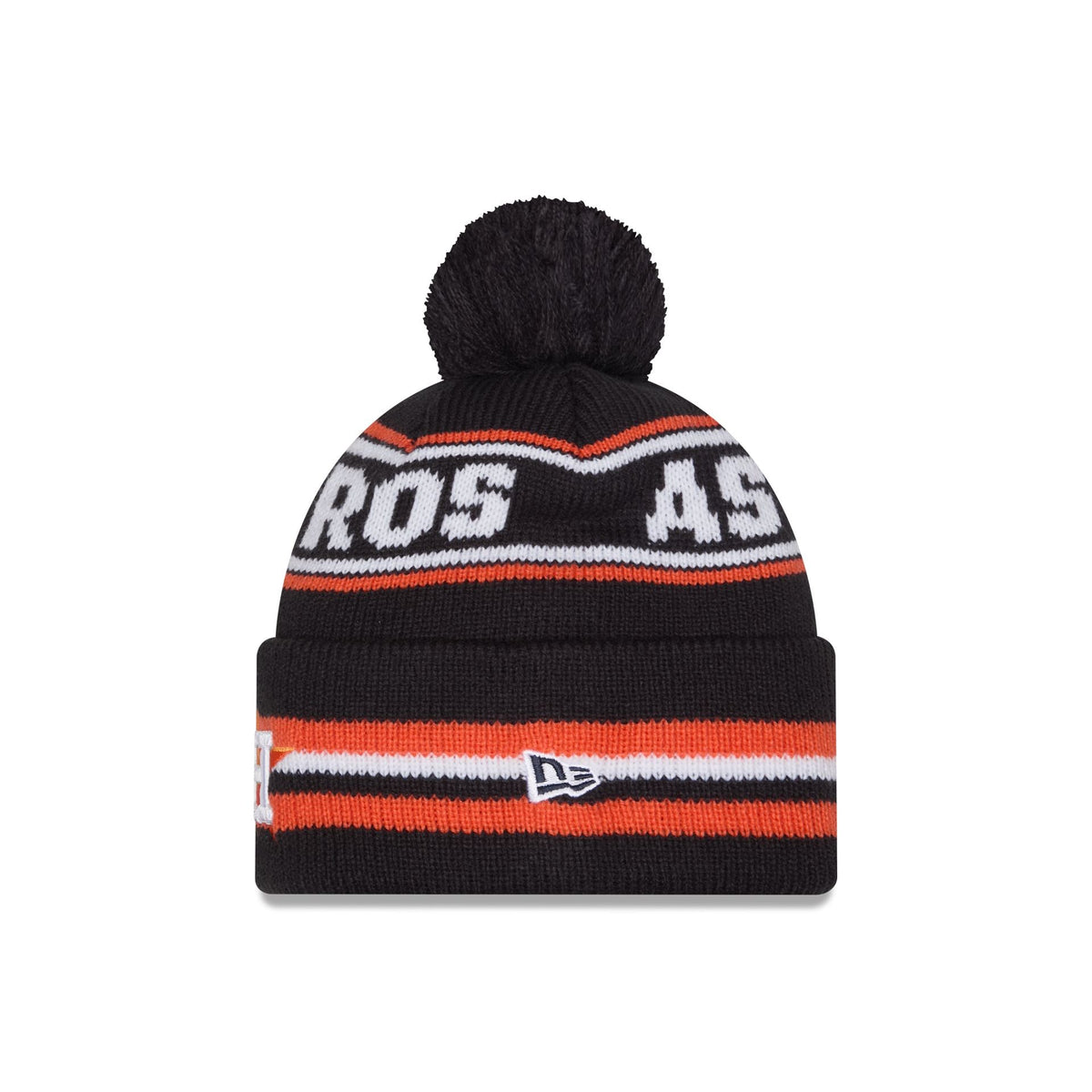 Houston Astros Classic Pom Knit Hat