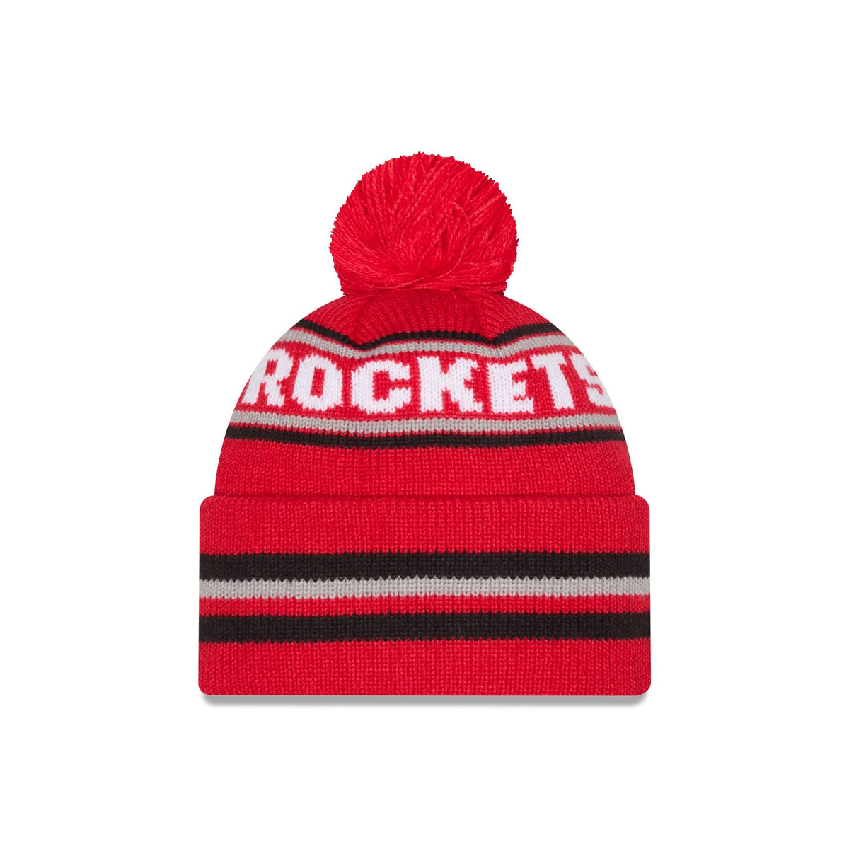 Houston Rockets Classic Pom Knit Hat