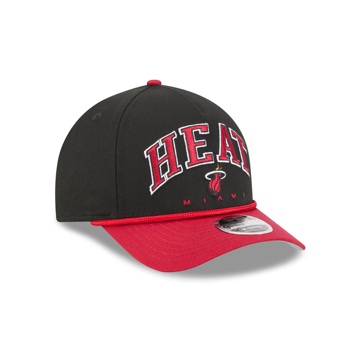 Miami Heat Arch 9FORTY M-Crown A-Frame Snapback Hat
