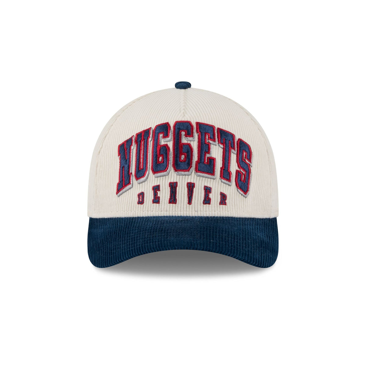 Denver Nuggets Stacked Corduroy 9FORTY M-Crown A-Frame Snapback Hat