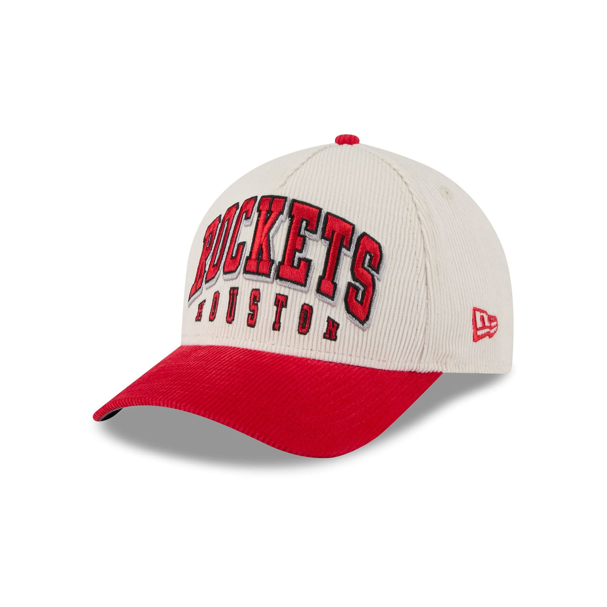 Houston Rockets Stacked Corduroy 9FORTY M-Crown A-Frame Snapback Hat