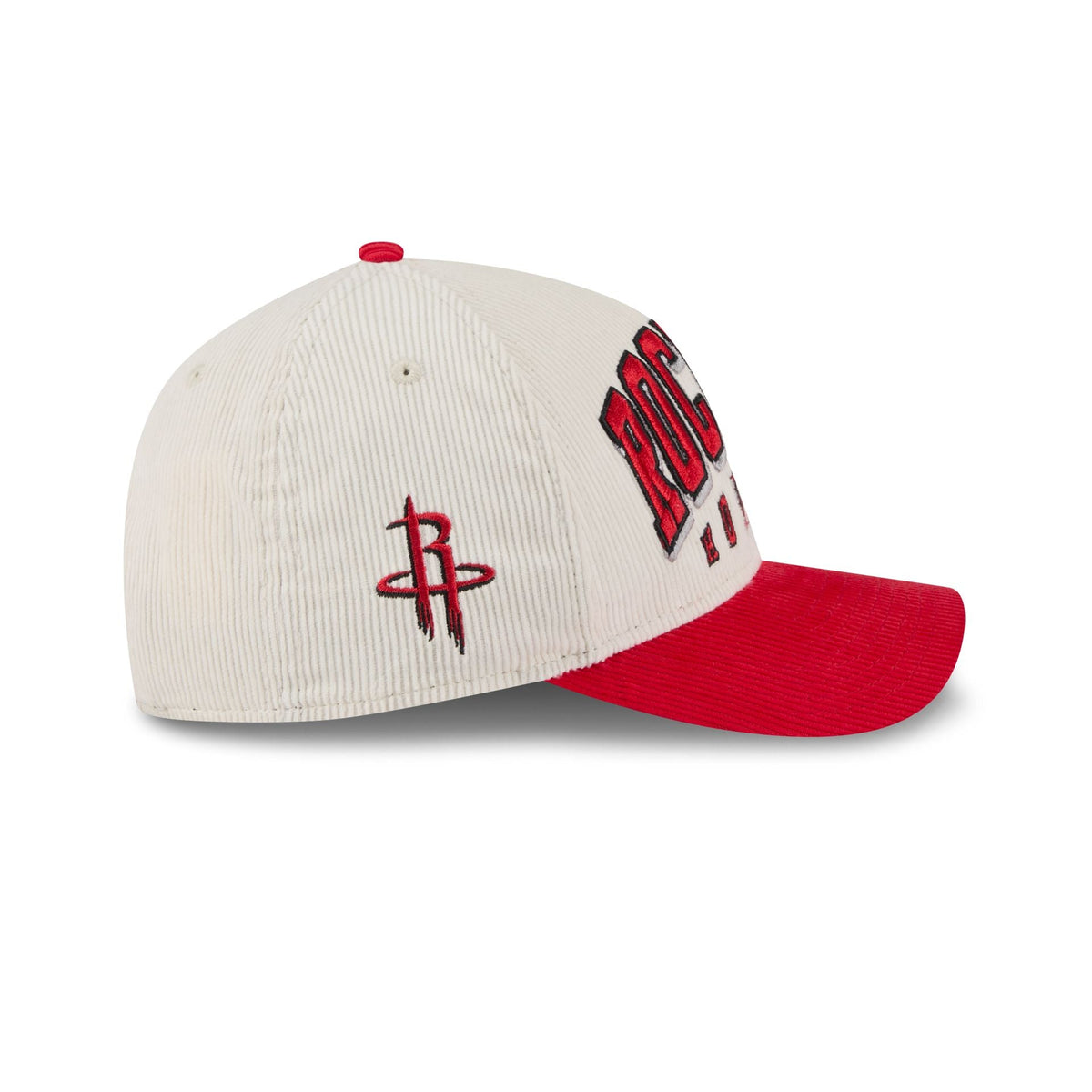 Houston Rockets Stacked Corduroy 9FORTY M-Crown A-Frame Snapback Hat