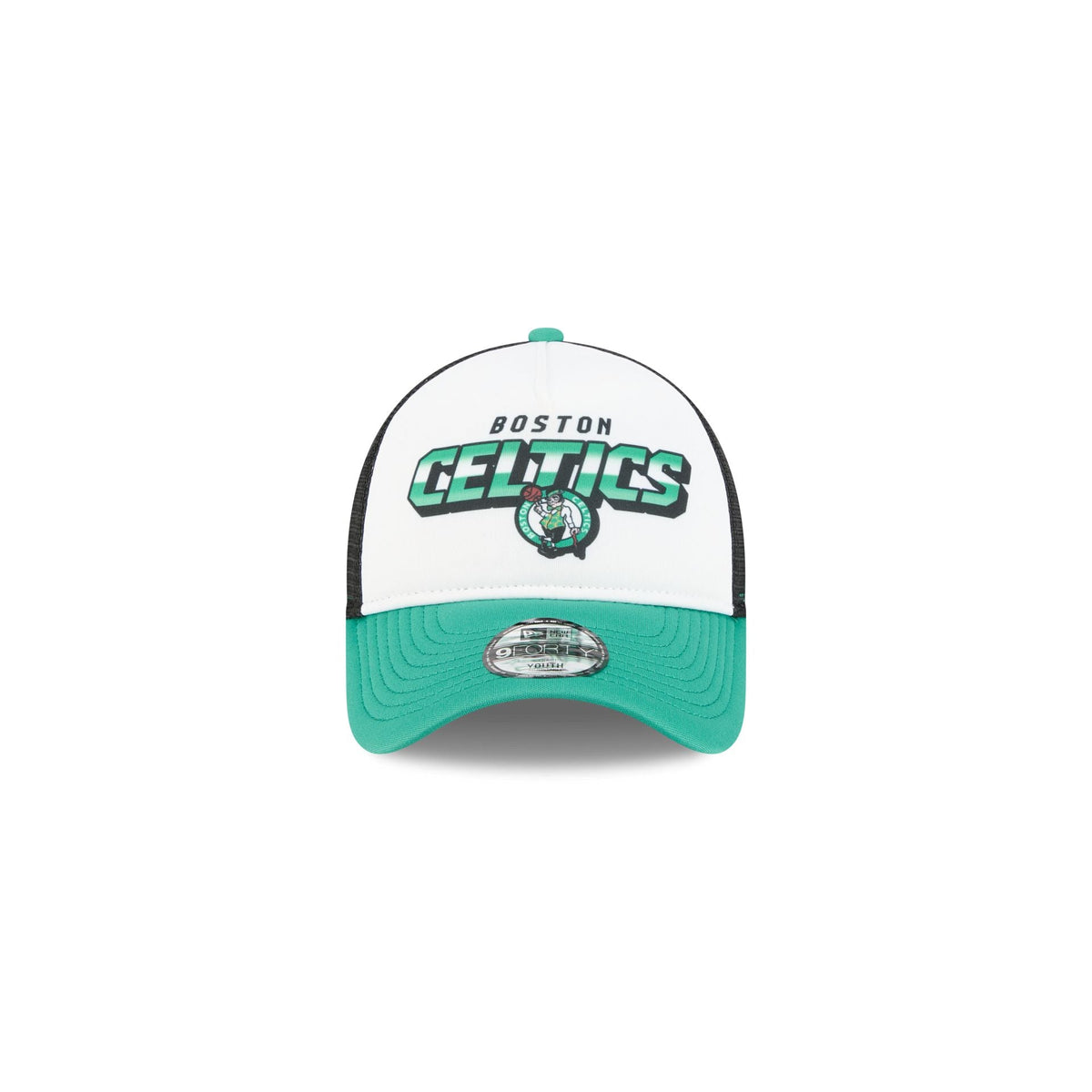 Boston Celtics Shine Kids 9FORTY A-Frame Trucker Hat