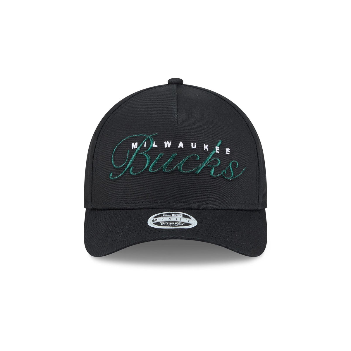 Milwaukee Bucks Metallic Women's 9FORTY M-Crown A-Frame Snapback Hat