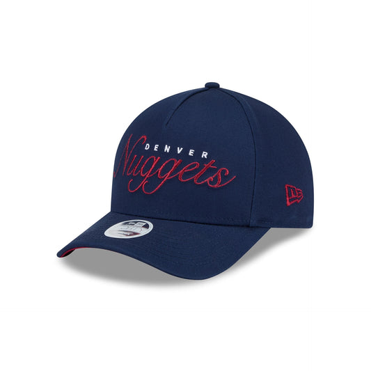 Denver Nuggets Metallic Women's 9FORTY M-Crown A-Frame Snapback Hat