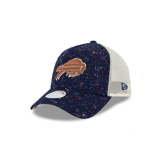 Buffalo Bills Knit Women's 9FORTY A-Frame Trucker Hat