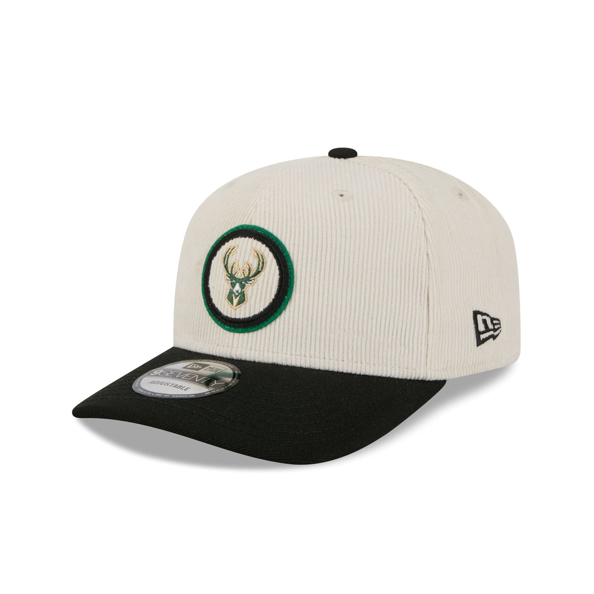 Milwaukee Bucks Loyal Corduroy 9SEVENTY Stretch-Snap Hat