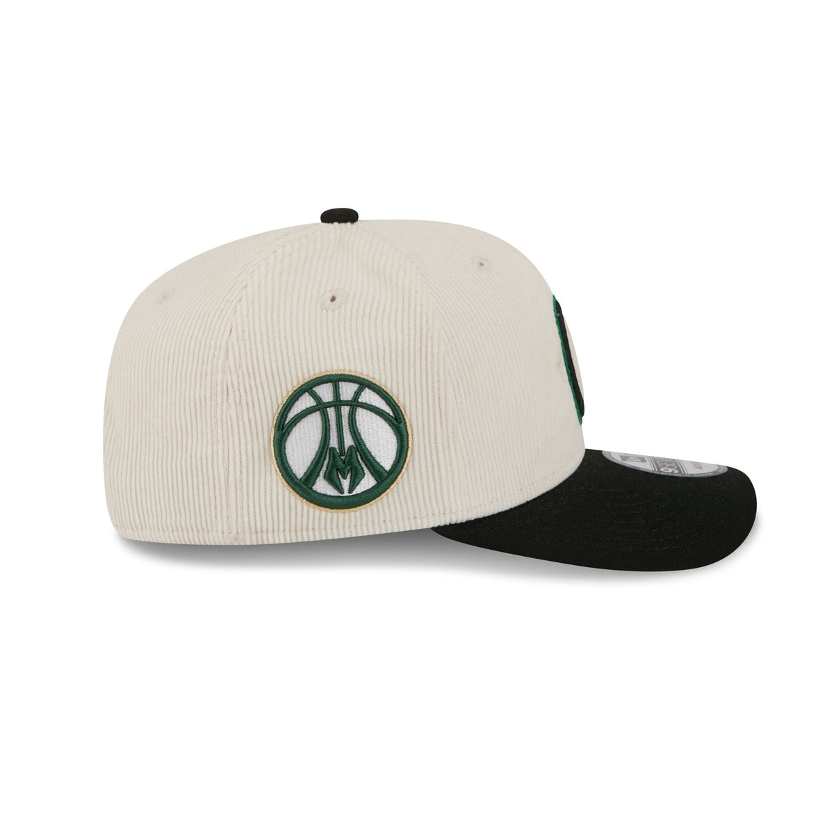 Milwaukee Bucks Loyal Corduroy 9SEVENTY Stretch-Snap Hat