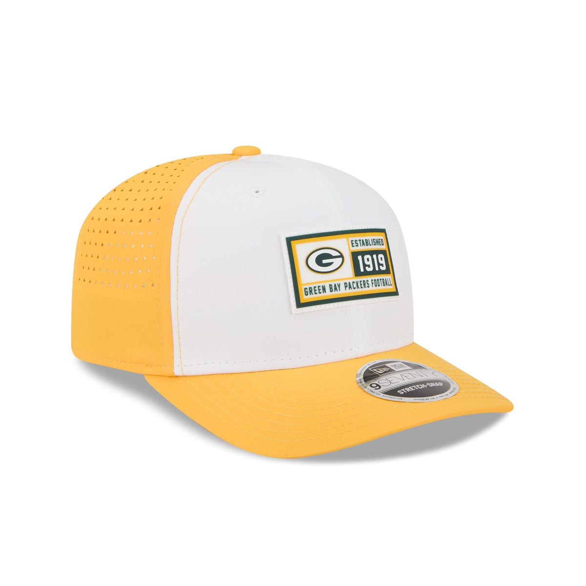 Green Bay Packers Est. Patch 9SEVENTY Stretch-Snap Hat