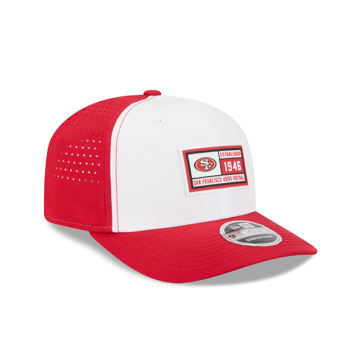 San Francisco 49ers Est. Patch 9SEVENTY Stretch-Snap Hat