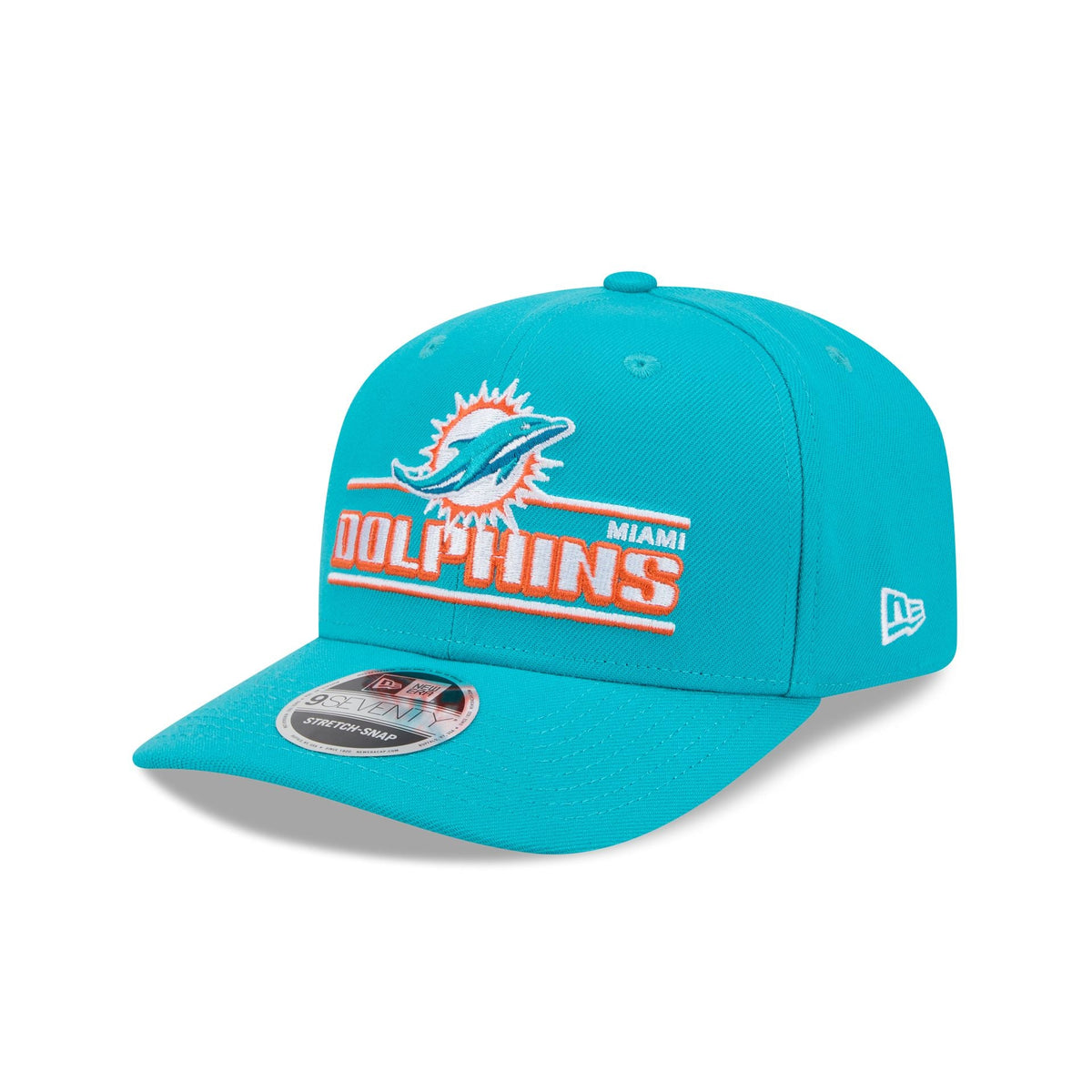 Miami Dolphins Stated 9SEVENTY Stretch-Snap Hat